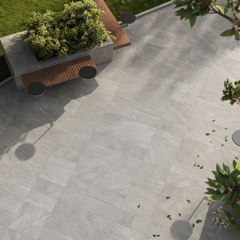 Porcelain Pavers and Tile Landmark™ Star Grey Piazza Commercial